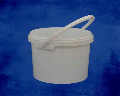 3 Litre White Bucket